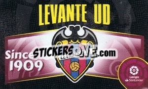 Sticker Escudo Levante Ud - Liga Spagnola 2020-2021 n. E12 - Colecciones ESTE