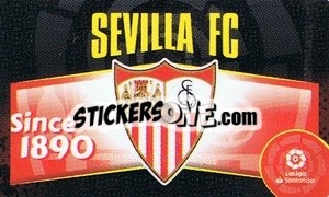 Sticker Escudo Sevilla Fc - Liga Spagnola 2020-2021 - Colecciones ESTE