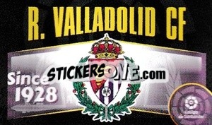 Sticker Escudo Real Valladolid Cf - Liga Spagnola 2020-2021 n. E18 - Colecciones ESTE