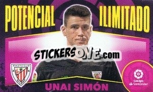 Sticker Unai Simón - Liga Spagnola 2020-2021 n. P2 - Colecciones ESTE