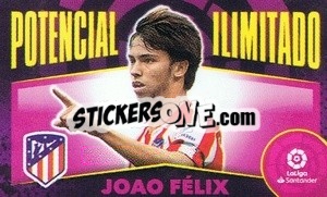 Sticker João Félix - Liga Spagnola 2020-2021 - Colecciones ESTE