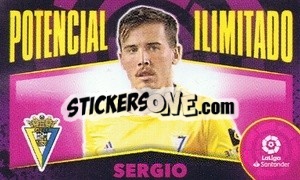 Sticker Sergio - Liga Spagnola 2020-2021 - Colecciones ESTE