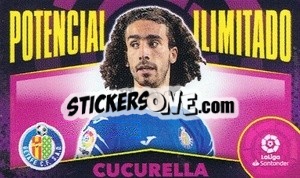 Sticker Cucurella - Liga Spagnola 2020-2021 - Colecciones ESTE