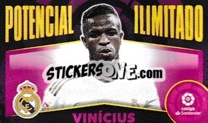 Sticker Vinicius - Liga Spagnola 2020-2021 - Colecciones ESTE