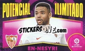 Sticker En-Nesyri - Liga Spagnola 2020-2021 n. P16 - Colecciones ESTE