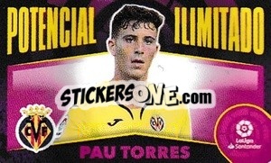 Sticker Pau Torres - Liga Spagnola 2020-2021 - Colecciones ESTE