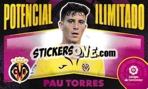 Sticker Pau Torres - Liga Spagnola 2020-2021 n. P19 - Colecciones ESTE