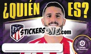 Sticker Koke - Liga Spagnola 2020-2021 n. Q3 - Colecciones ESTE