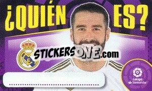 Sticker Carvajal - Liga Spagnola 2020-2021 n. Q13 - Colecciones ESTE