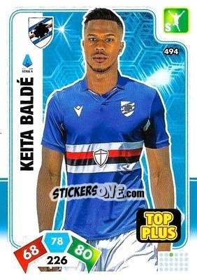 Sticker Keita Baldé - Calciatori 2020-2021. Adrenalyn XL n. 494 - Panini