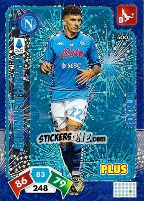 Sticker Giovanni Di Lorenzo - Calciatori 2020-2021. Adrenalyn XL n. 500 - Panini
