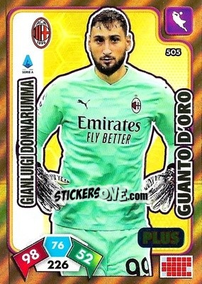 Figurina Gianluigi Donnarumma - Calciatori 2020-2021. Adrenalyn XL - Panini