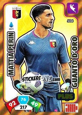 Cromo Mattia Perin - Calciatori 2020-2021. Adrenalyn XL - Panini