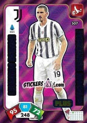 Sticker Leonardo Bonucci - Calciatori 2020-2021. Adrenalyn XL n. 507 - Panini