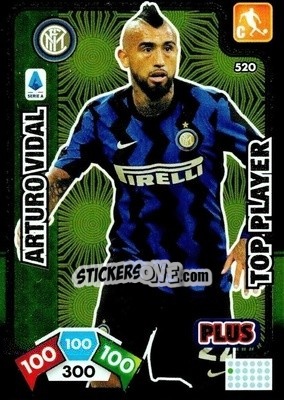 Sticker Arturo Vidal - Calciatori 2020-2021. Adrenalyn XL - Panini