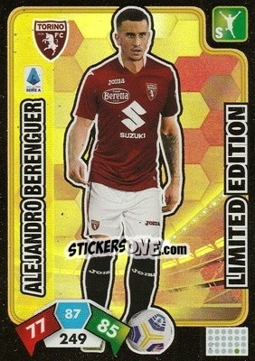 Cromo Alejandro Berenguer - Calciatori 2020-2021. Adrenalyn XL - Panini