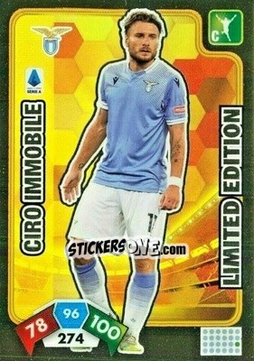Sticker Ciro Immobile - Calciatori 2020-2021. Adrenalyn XL n. LE-CI - Panini