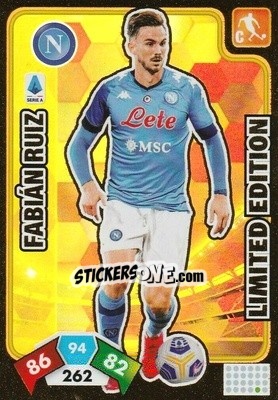 Figurina Fabian Ruiz - Calciatori 2020-2021. Adrenalyn XL - Panini