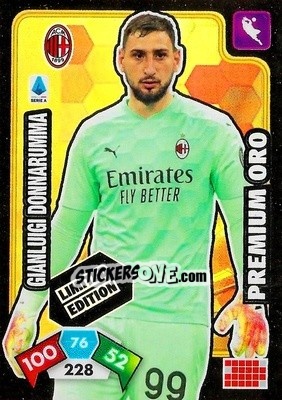 Sticker Gianluigi Donnarumma - Calciatori 2020-2021. Adrenalyn XL n. LE-GD - Panini