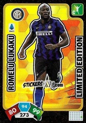 Sticker Romelu Lukaku - Calciatori 2020-2021. Adrenalyn XL n. LE-RL - Panini