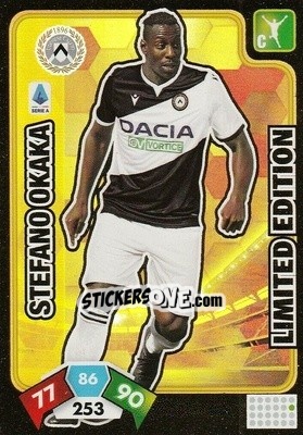 Cromo Stefano Okaka - Calciatori 2020-2021. Adrenalyn XL - Panini