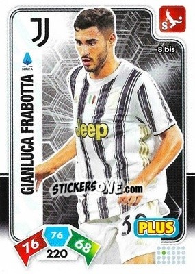 Figurina Gianluca Frabotta - Calciatori 2020-2021. Adrenalyn XL - Panini