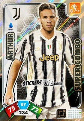 Figurina Arthur - Calciatori 2020-2021. Adrenalyn XL - Panini