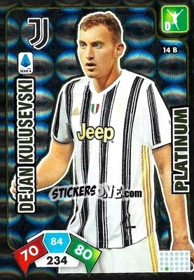 Figurina Dejan Kulusevski - Calciatori 2020-2021. Adrenalyn XL - Panini