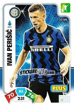 Sticker Ivan Perišic - Calciatori 2020-2021. Adrenalyn XL n. 33bis - Panini
