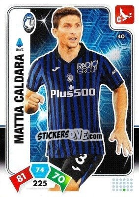 Sticker Mattia Caldara - Calciatori 2020-2021. Adrenalyn XL - Panini