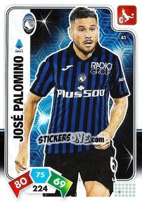 Figurina José Palomino - Calciatori 2020-2021. Adrenalyn XL - Panini