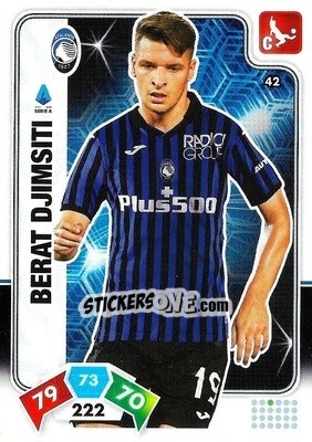 Cromo Berat Djimsiti - Calciatori 2020-2021. Adrenalyn XL - Panini