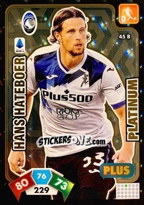 Figurina Hans Hateboer - Calciatori 2020-2021. Adrenalyn XL - Panini