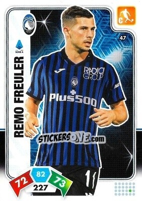 Sticker Remo Freuler - Calciatori 2020-2021. Adrenalyn XL n. 47 - Panini