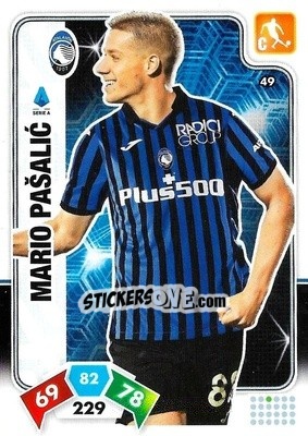 Sticker Mario Pasalic - Calciatori 2020-2021. Adrenalyn XL - Panini