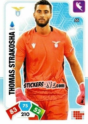 Sticker Thomas Strakosha - Calciatori 2020-2021. Adrenalyn XL - Panini