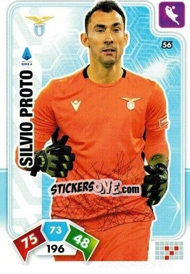 Cromo Silvio Proto - Calciatori 2020-2021. Adrenalyn XL - Panini