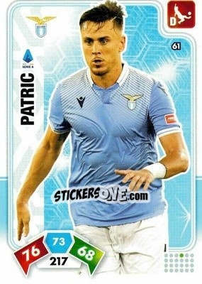 Sticker Patric - Calciatori 2020-2021. Adrenalyn XL - Panini