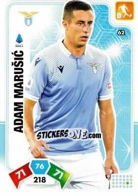 Sticker Adam Marušic - Calciatori 2020-2021. Adrenalyn XL - Panini