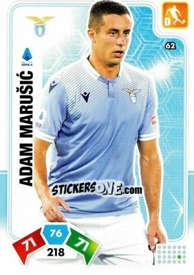 Cromo Adam Marušic - Calciatori 2020-2021. Adrenalyn XL - Panini