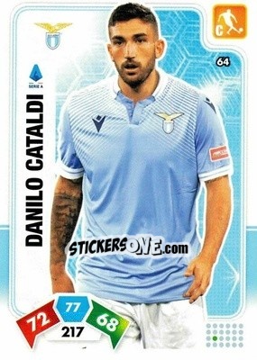 Sticker Danilo Cataldi - Calciatori 2020-2021. Adrenalyn XL - Panini