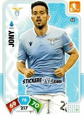 Sticker Jony - Calciatori 2020-2021. Adrenalyn XL - Panini