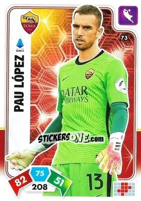 Sticker Pau Lopez - Calciatori 2020-2021. Adrenalyn XL - Panini