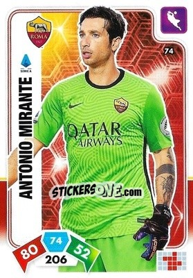 Sticker Antonio Mirante - Calciatori 2020-2021. Adrenalyn XL - Panini