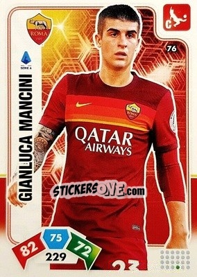 Cromo Gianluca Mancini - Calciatori 2020-2021. Adrenalyn XL - Panini