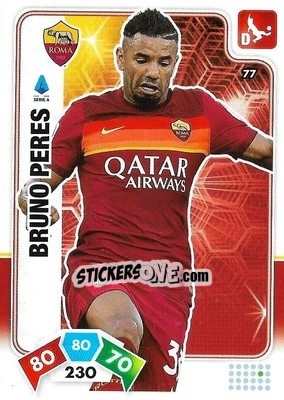 Cromo Bruno Peres - Calciatori 2020-2021. Adrenalyn XL - Panini