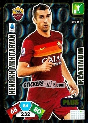 Sticker Henrikh Mkhitaryan - Calciatori 2020-2021. Adrenalyn XL n. 85B - Panini