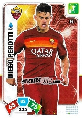 Cromo Diego Perotti - Calciatori 2020-2021. Adrenalyn XL - Panini