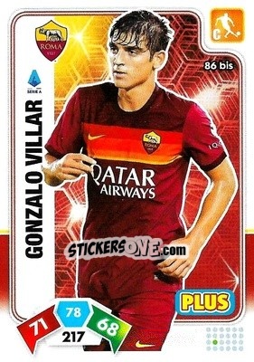 Sticker Gonzalo Villar - Calciatori 2020-2021. Adrenalyn XL - Panini