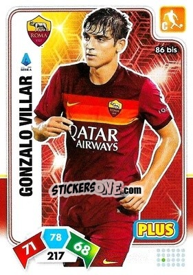 Cromo Gonzalo Villar - Calciatori 2020-2021. Adrenalyn XL - Panini